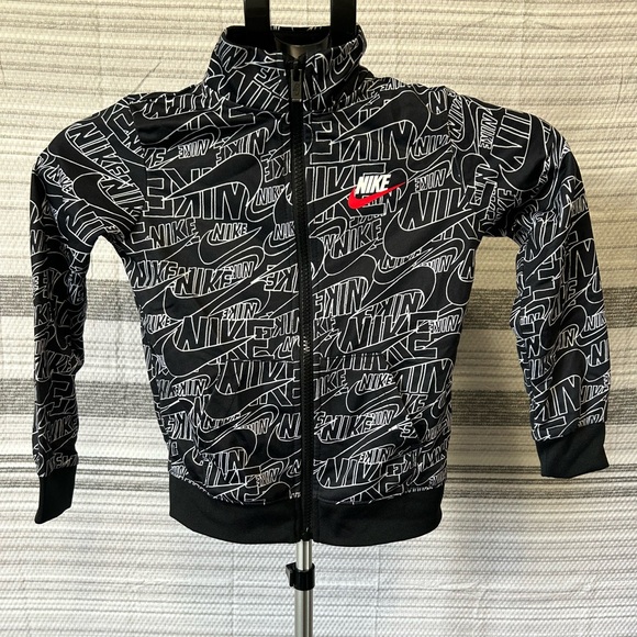 Nike Swoosh Boys 4 ( 4T ) Zip Up Jacket - Picture 1 of 10
